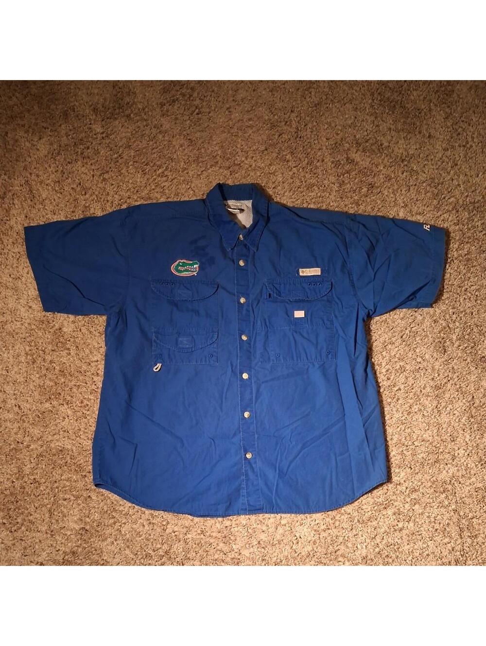 Columbia Sportswear Men's Blue Shirt